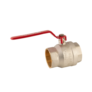 Кран шаровый Koer KR.214 - 3" FF ГГР (ручка"рычаг" красная) (KR4951) №2