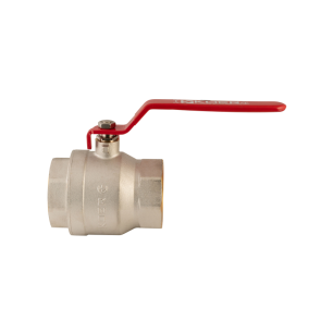 Кран шаровый Koer KR.214 - 3" FF ГГР (ручка"рычаг" красная) (KR4951) №3