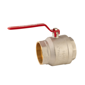 Кран шаровый Koer KR.214 - 4" FF ГГВ (ручка"рычаг" красная) (KR4952) №1