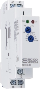 Реле часу затримки вимкнення без джерела живлення NTE9-D AC/DC 12-240V №1