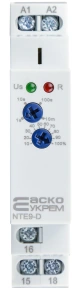 Реле часу затримки вимкнення без джерела живлення NTE9-D AC/DC 12-240V №2