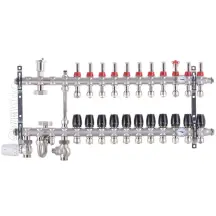 Коллектор со встроенной смеш. узлом KOER KR.S1012-11 1"х11 SUS304 и евроконус 3/4-16 (KR2944)