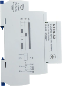 Реле затримки часу на увімкнення NTE9-A2 AC/DC 12-240V №5