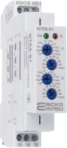 Реле часу асиметричного циклу NTE9-S1 AC/DC 12-240V №1