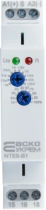 Реле затримки часу на вимкнення NTE9-B1 AC/DC 12-240V №1