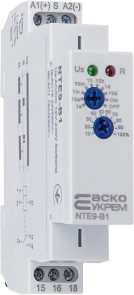 Реле затримки часу на вимкнення NTE9-B1 AC/DC 12-240V №3