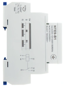 Реле затримки часу на вимкнення NTE9-B1 AC/DC 12-240V №5