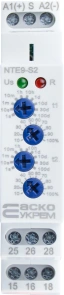 Реле часу асиметричного циклу NTE9-S2 AC/DC 12-240V №2