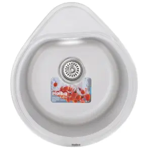 Мийка кухонна HAIBA 50x44 (decor) (HB0538) №1