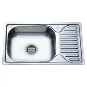 Мийка кухонна ZERIX Z6642-08-180D (decor) (ZX1601) №1