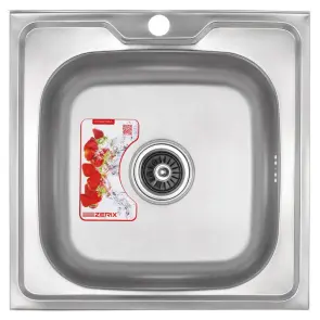 Мийка кухонна ZERIX Z5050-08-180MD (micro decor) (ZS0583) №1