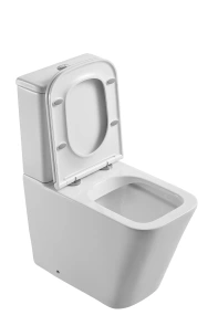 Унітаз-компакт MIXXUS Premium Quadro-0401-R 610x365x825mm, система змиву RIMLESS (MP6457) №5