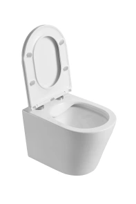 Унітаз підвісний Mixxus Premium Bevel-0301-R 515x355x365mm, система змиву RIMLESS (MP6470) №3