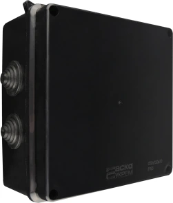 Розподільча коробка серії UAtmo Jet Black 150*150*70 (уп. 9шт) №3