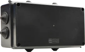 Распределительная коробка серии UAtmo Jet Black 200*100*70 (уп. 8шт)