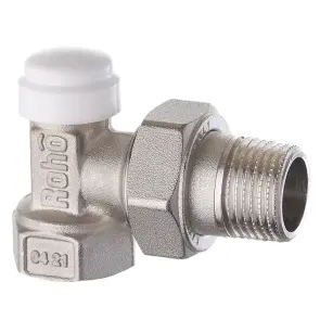 Кран радиаторный Roho R5250-050 - 1/2" угловой (RO0132) №2