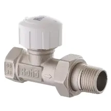 Кран радиаторный термостатический Roho R5160-050 - 1/2" (М30х1,5) Прямой (RO0124)