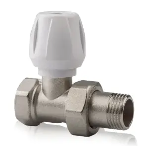 Вентиль радиаторный Прямой 1/2x1/2 (KOER KR.907) (KR2847) №1