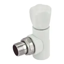 Вентиль радіаторний кутовий PPR 25x3/4 (KOER K0168.PRO) (KP0217)