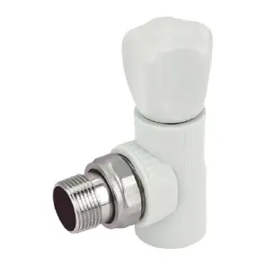 Вентиль радиаторный угловой PPR 25x3/4 (KOER K0168.PRO) (KP0217) №1