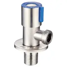 Кран для подключения сантехприборов 1/2x1/2 MIXXUS VAL-01 синий (нерж. сталь)