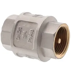 Клапан зворотний KOER (нікельований) 3/4" (KOER KR.172.N) (KR2779) №3