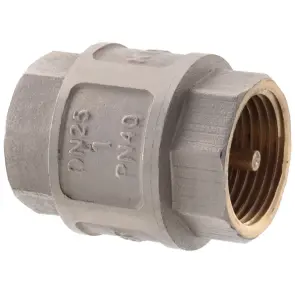 Клапан зворотний KOER (нікельований) 1" (KOER KR.172.N) (KR2769) №3