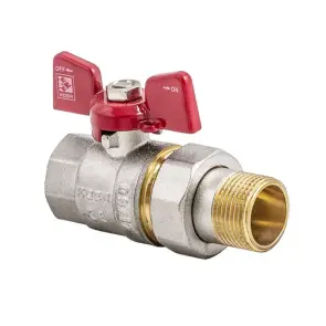 Кран с американкой 1" (Koer KR.227) (KR0013) №2