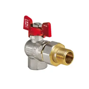 Кран с американкой 3/4" (Koer KR.228) Угловая (KR0018) №2