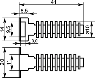 Площадка для хомутов CTH-1 (100 шт.) №3
