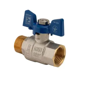 Кран шаровый Koer 1/2" ГШБ (KR.218.B) синий (KR2722) №5