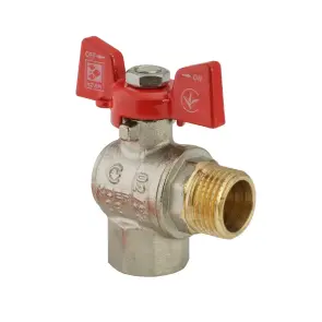 Кран кульовий Koer 1/2" ГШМ кутовий (KR.208) (KR2805) №5