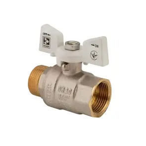 Кран кульовий KOER 3/4" ГШМ (KR.218.W) білий (KR0183) №5