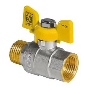Кран кульовий KOER 3/4" ГШМ ГАЗ (KR.218.G) (KR0094) №3