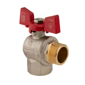 Кран кульовий Koer 3/4" ГШМ кутовий (KR.208) (KR2806) №5