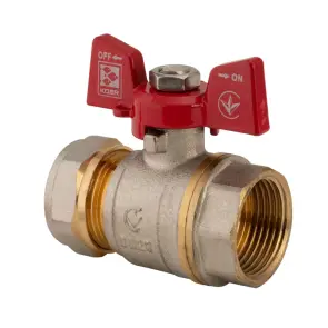 Кран кульовий KOER KR.352 - 20x3/4F WING (LL1789) №5