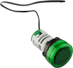 Круглый цифровой измеритель температуры ED16-22WD -25С – 150С (зеленый) №3