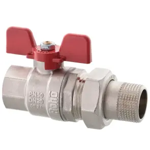 Кран с американкой Прямая Roho R105-050 - 1/2" (RO0086) №3