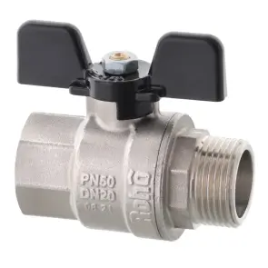 Кран кульовий Roho R101-075B - 3/4" (RO0093) №3