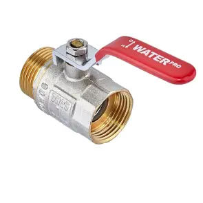Кран кульовий ГШВ Waterpro WP607-25FML - 1" FML (WP0142) №2