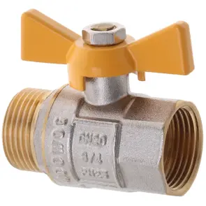 Кран кульовий Waterpro 3/4"ГШБ газ (WP2892) №3
