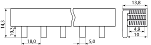 Шина соединительная ШС 100-1/63 №3