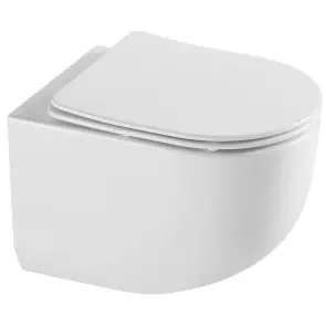 Унитаз подвесной Mixxus Premium Ellipse-0302-T3 495x360x370mm, система смыва Tornado 3.0 (MP6462) №1