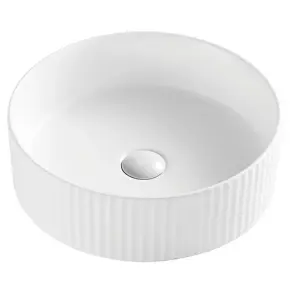 Умывальник накладной керамический Mixxus Premium Wave-0101 400x400x125mm (MP6491) №1
