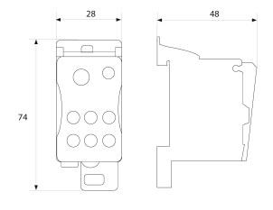 Распределительный блок JHUKK-160 №4