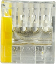 Клеммник соединительный CMK-254Х желтый