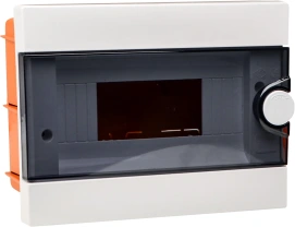 Корпус модульний пластиковий, 9 модулів, вбудований, серії UBox