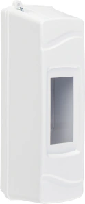 Корпус модульный пластиковый, 1 модуль, навесной, без дверцы, серии UBox №3