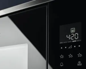 Микроволновая печь Electrolux встроенная, 20л, электрон. управление, 700Вт, дисплей, черный №2