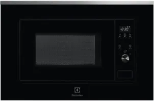 Микроволновая печь Electrolux встроенная, 17л, электрон. управление, 700Вт, дисплей, черный №2